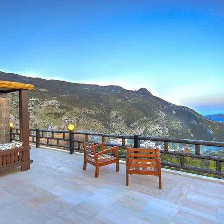 ヴィラ Kalkan'da Manzarali Ve Havuzlu, Tas *